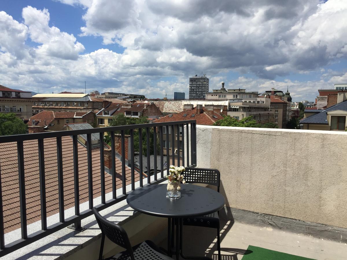 Rooftop Oscar Rooms Sofia Eksteriør bilde