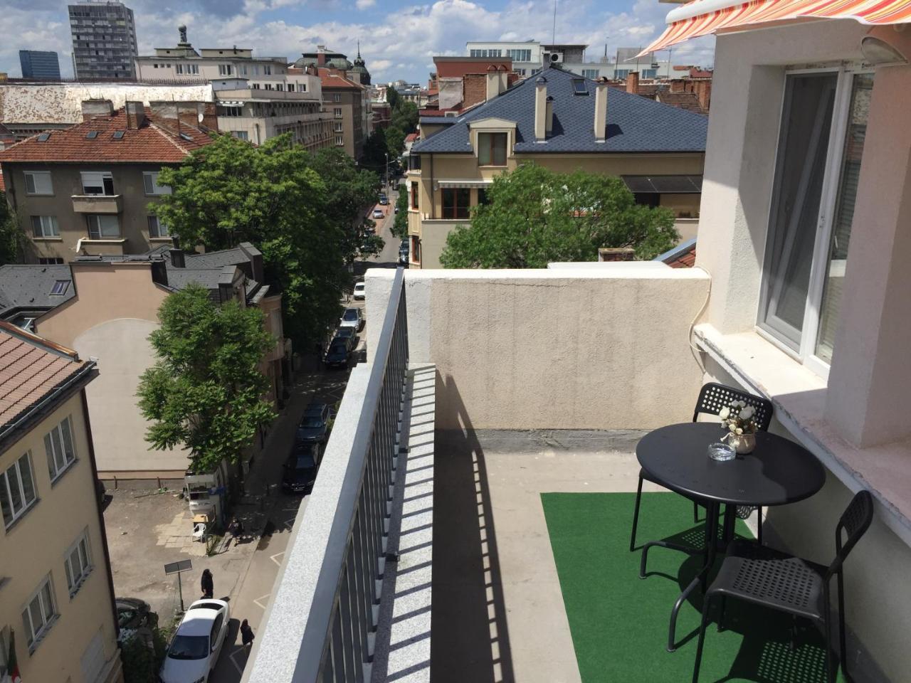 Rooftop Oscar Rooms Sofia Eksteriør bilde